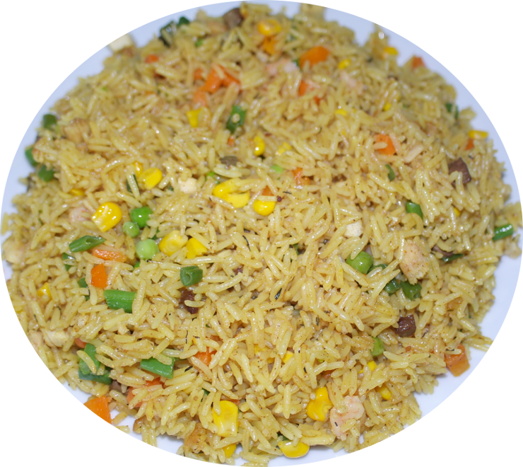 And Transparent Images Pluspng - Chicken Rice Images Png (740x660), Png Download