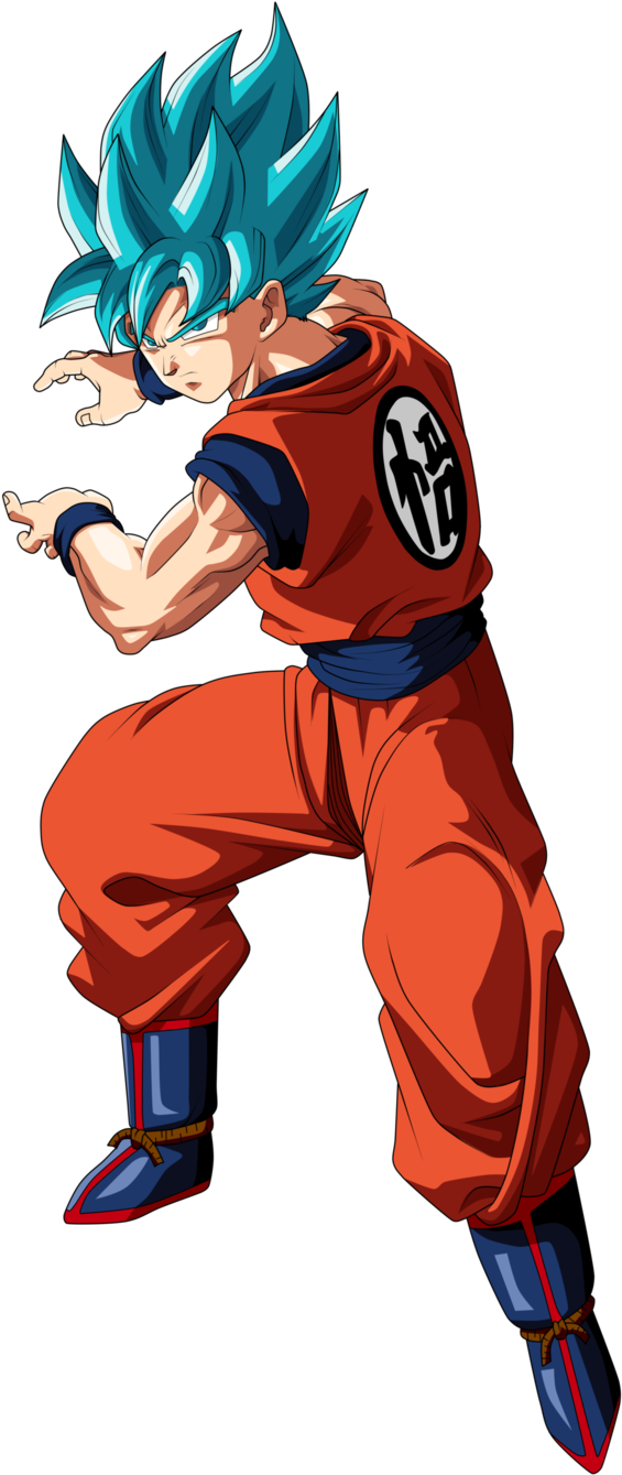 Goku Super Saiyan Blue By Frost Z-dbjxfgd - Kefla Dbs Super Saiyan Blue (596x1341), Png Download