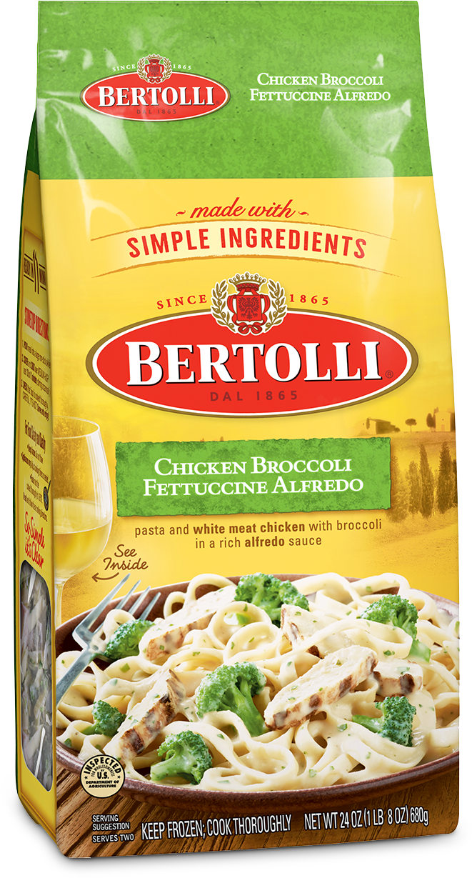 Chicken Frozen Broccoli Alfredo (1320x1320), Png Download