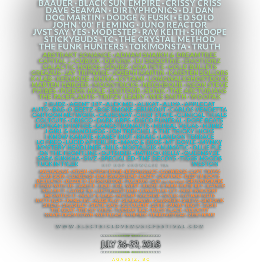Download Elf Lineup site Electric Love Music Festival Bc 2018