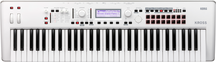 Kross2 61 Wh Top - Samson Carbon 61 Usb Midi Controller Keyboard (1200x360), Png Download