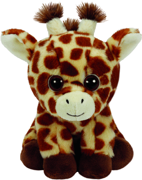 Peaches The Brown Giraffe Beanie - Ty Beanie Babies Peaches (650x698), Png Download