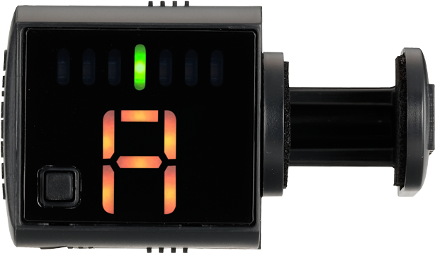 Griptune - Korg Griptune Clip-on Guitar Tuner (1200x538), Png Download
