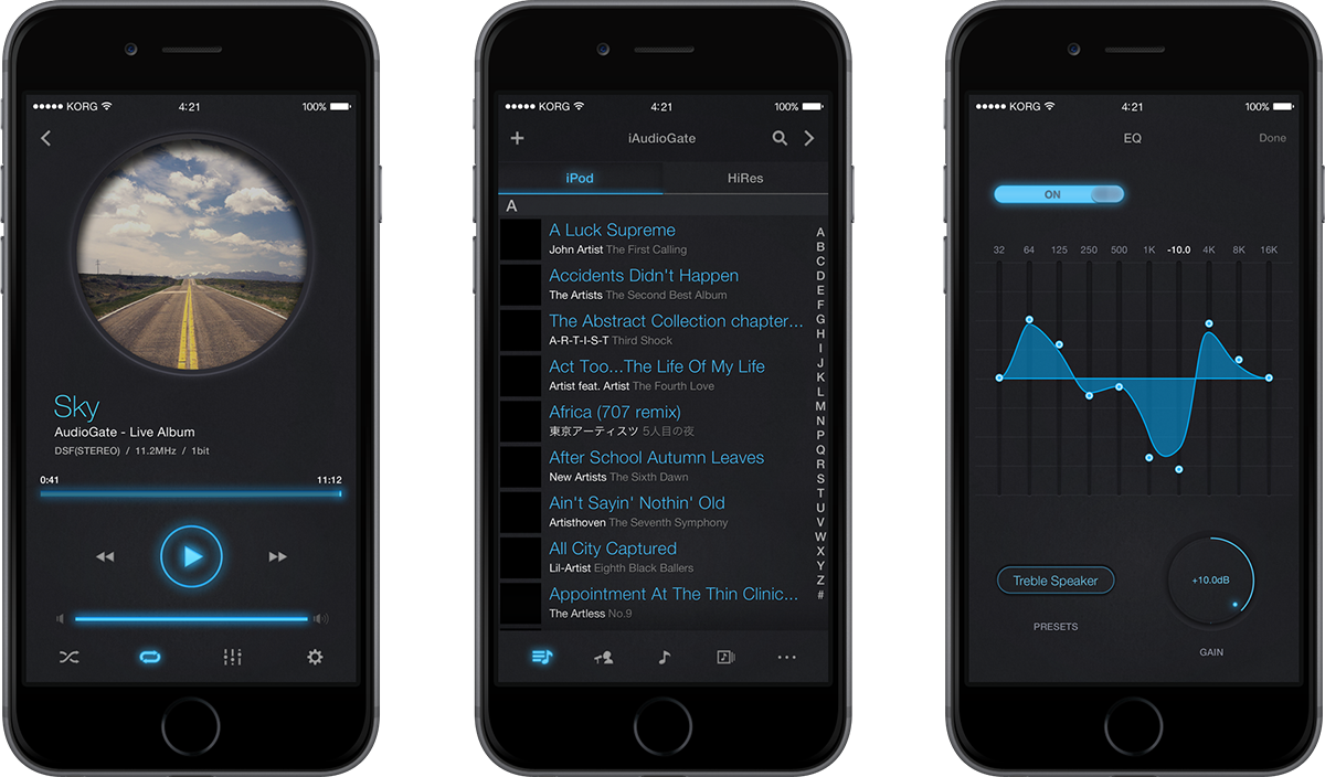 Enjoy Audiophile Fidelity From Your Iphone - Ios 12 Dark Mode (1200x704), Png Download