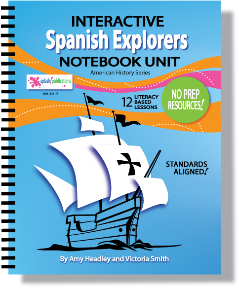 Explorer Cabeza De Vaca - Spanish Explorers And Conquistadors [book] (510x655), Png Download