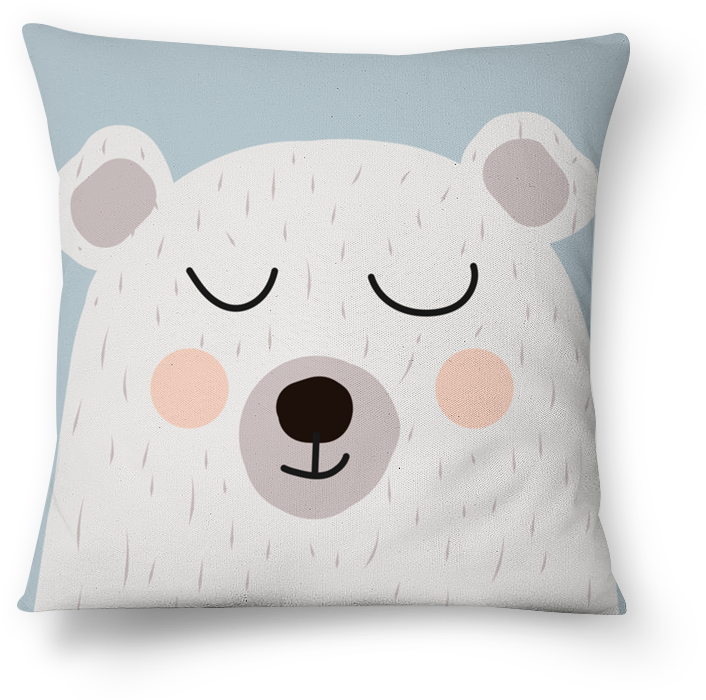 Almofada Urso De Marta Tiena - Almofada De Urso (800x800), Png Download