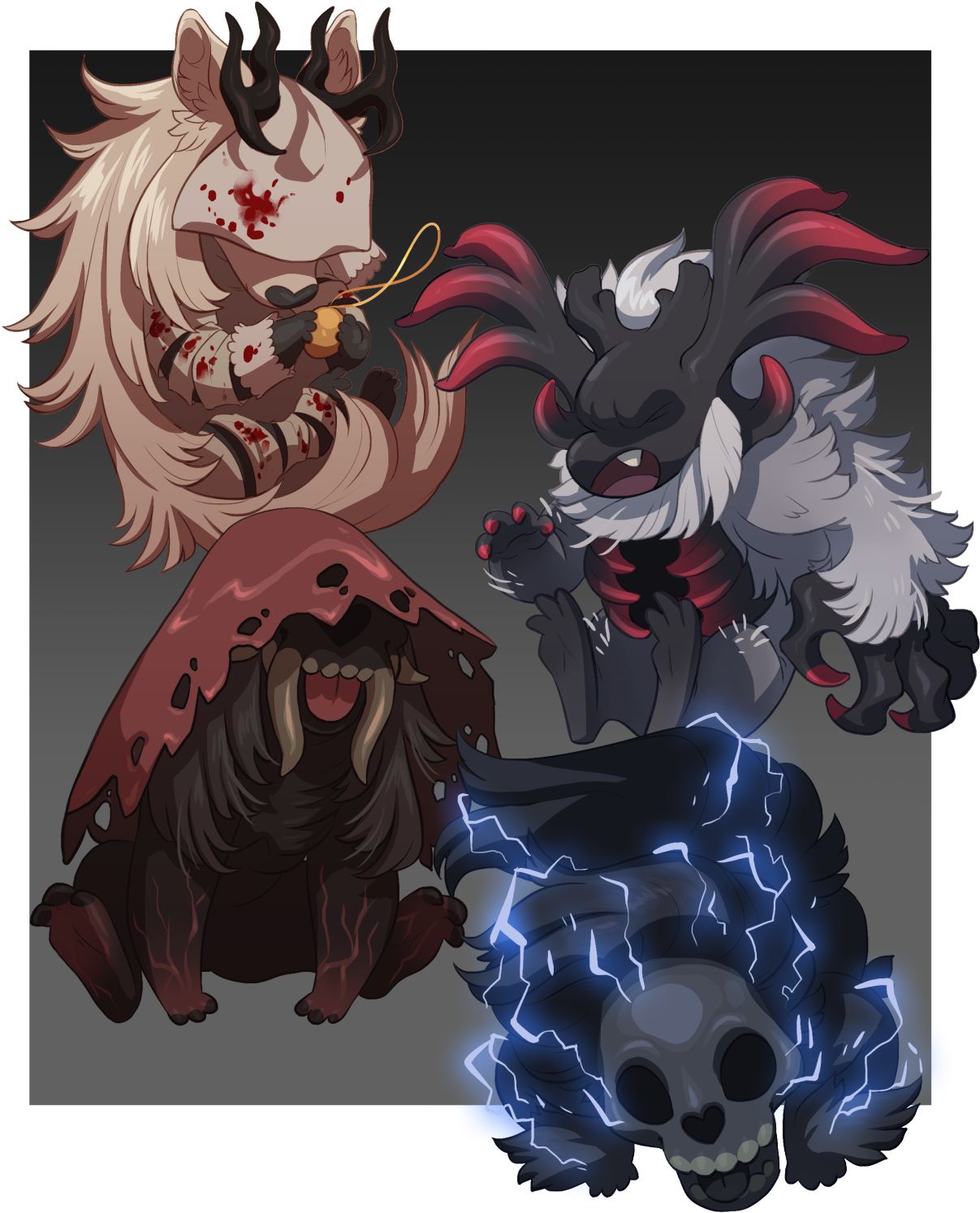Bloodborne, To Be, Hunters, Old Things - Bloodborne Cleric Beast Fanart (1280x1568), Png Download