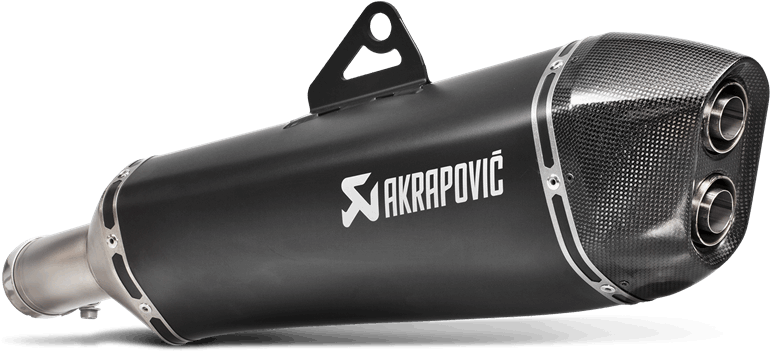 Akrapovic Bmw F650gs 08 12 Black Titanium Slip On Exhaust - Bmw F 800 Gs Akrapovic (1000x1000), Png Download