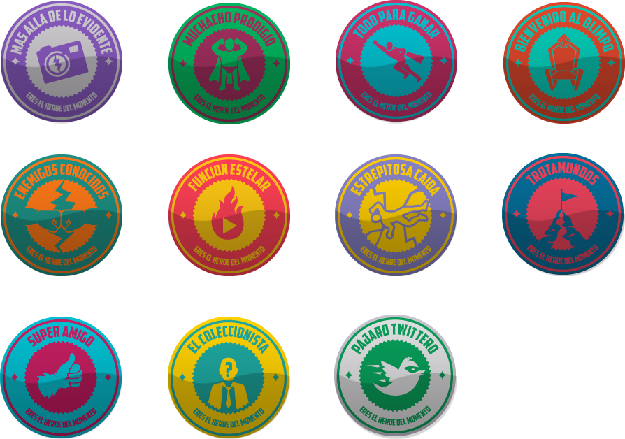 Superhero Badges - Wallpaper (894x628), Png Download