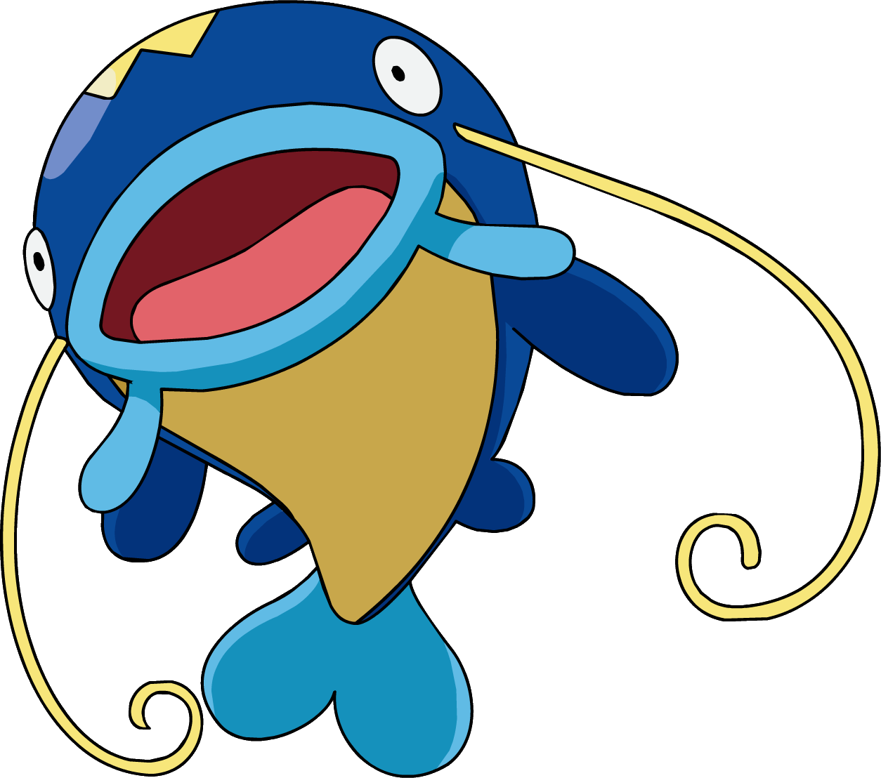 340whiscash Ag Anime 2 - Pokemon Whiscash (1254x1108), Png Download