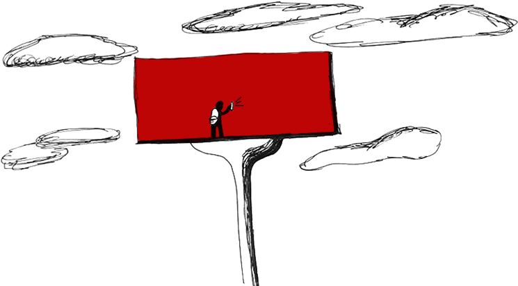 Scaling A Billboard With Spray Paint Cans - Aerosol Paint (800x443), Png Download