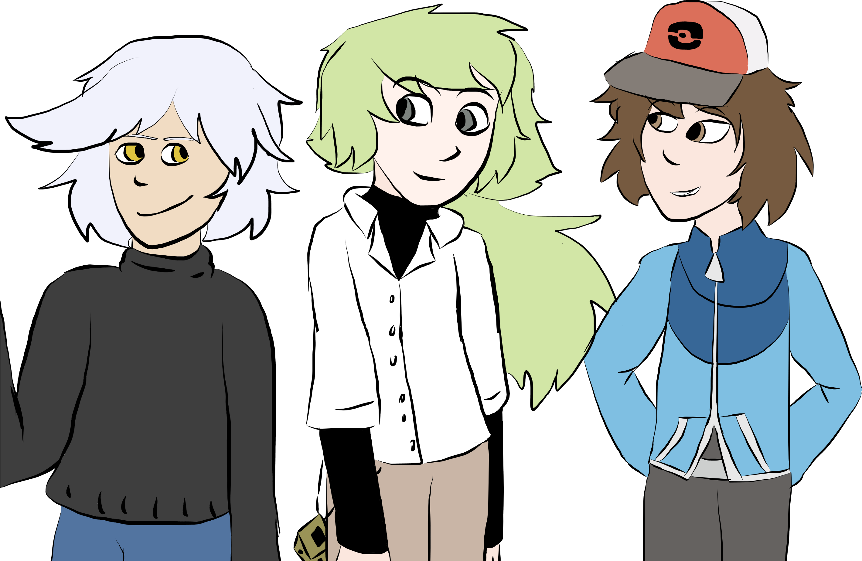 Pokémon Discussion Topic [old] - Cartoon (2934x2322), Png Download