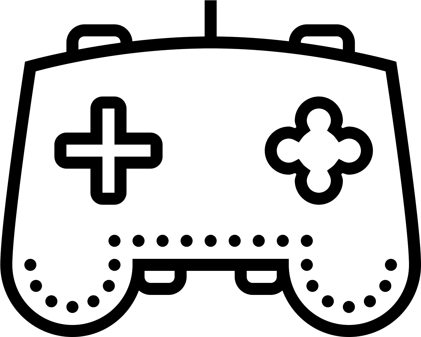 Game Controller Icon - Icon (1600x1600), Png Download