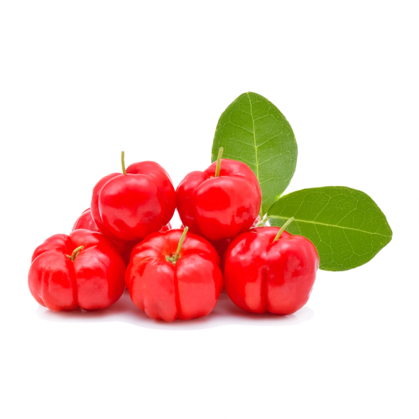 Acerola - Frutas - Laranja E Acerola (590x590), Png Download