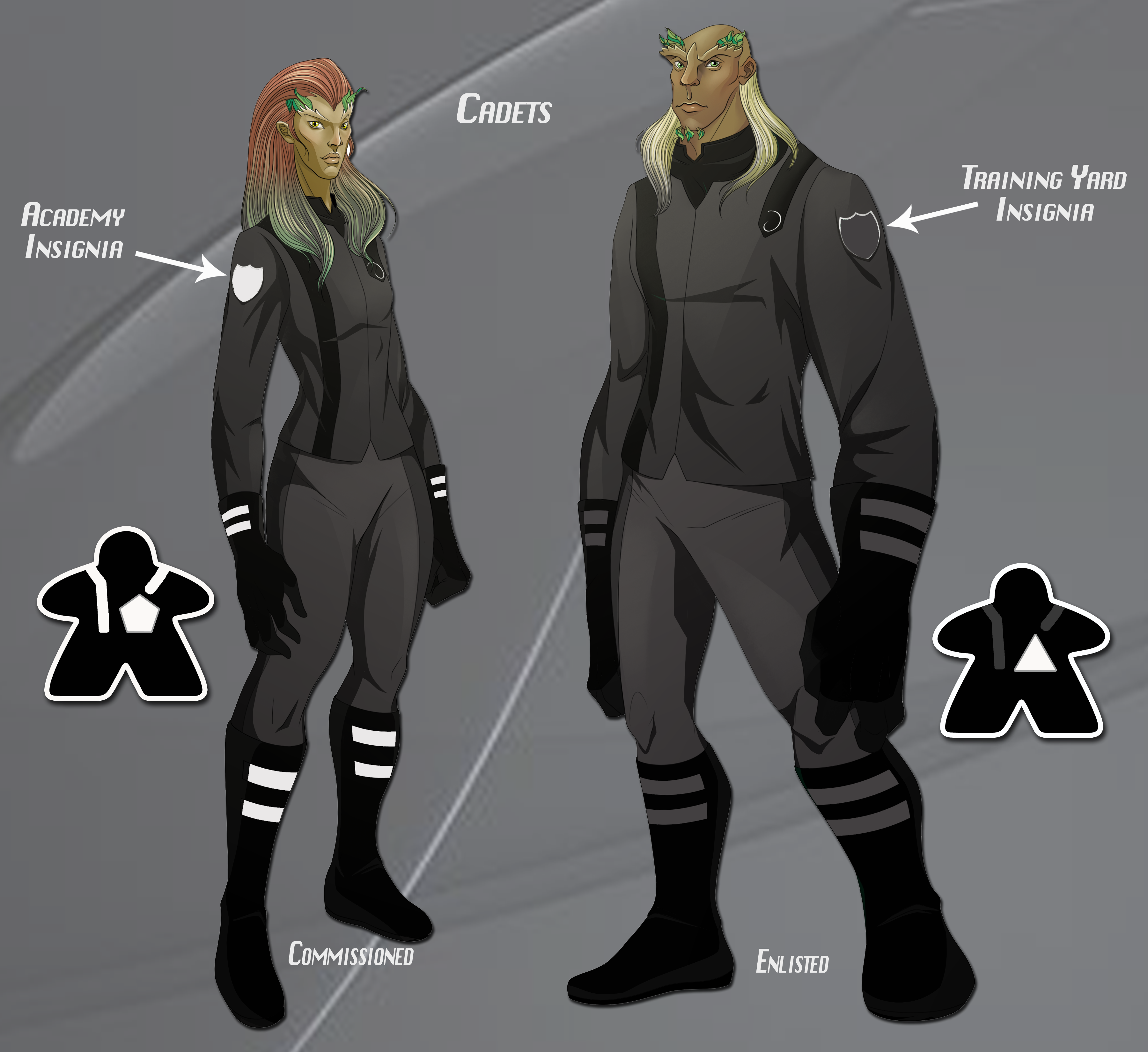 Cadet Duty Uniforms - Dry Suit (3600x3300), Png Download