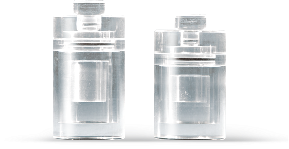 Pvc-0 Perspex Vial Container - Medicine (1000x963), Png Download