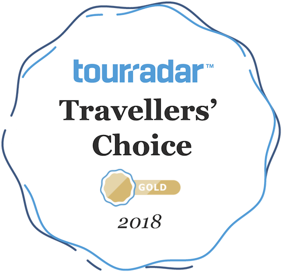 Tourradar Gold Award Final Footer - Tourradar (814x721), Png Download