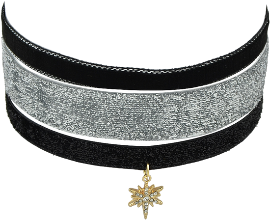 Vector Library Choker Transparent Faux Leather - Cheap Women Necklace Faux Velvet Star Choker Necklace (600x798), Png Download