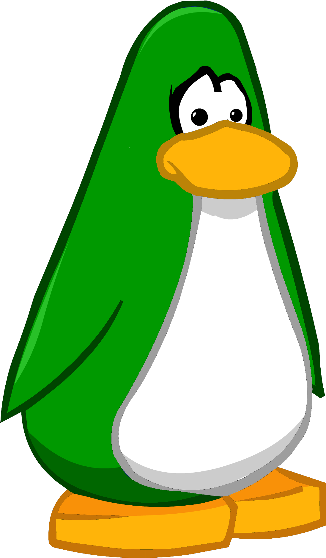 Animated Green Penguin - Adã©lie Penguin (1246x1920), Png Download