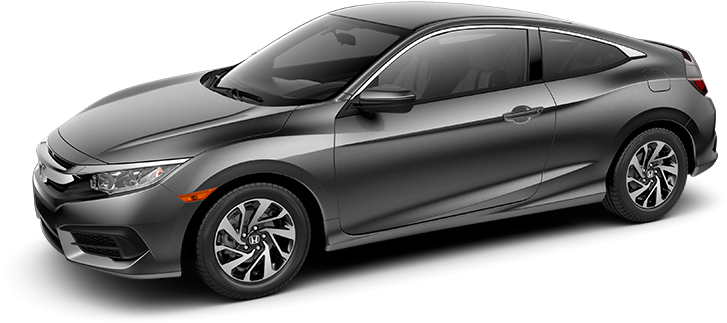 2018 Honda Civic Coupe Red (760x480), Png Download