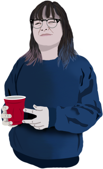 Comments - Girl (592x790), Png Download