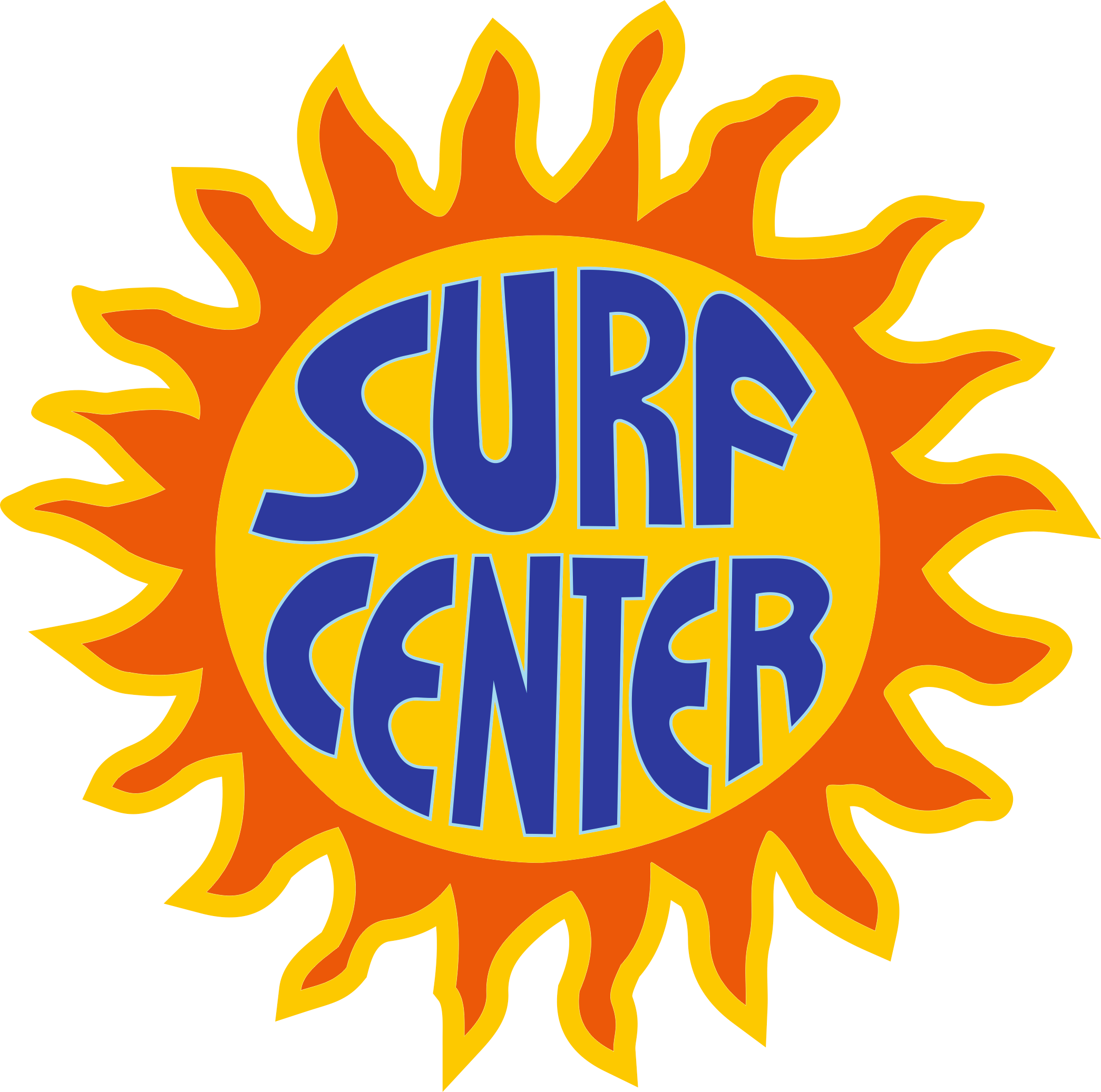 Merry Christmas - Surfcenter Playa Sur (2089x2073), Png Download