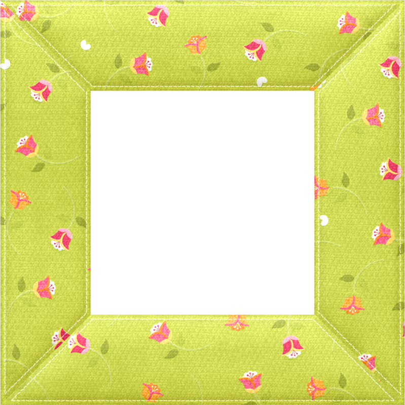 Marco Verde - Borders And Frames (799x800), Png Download