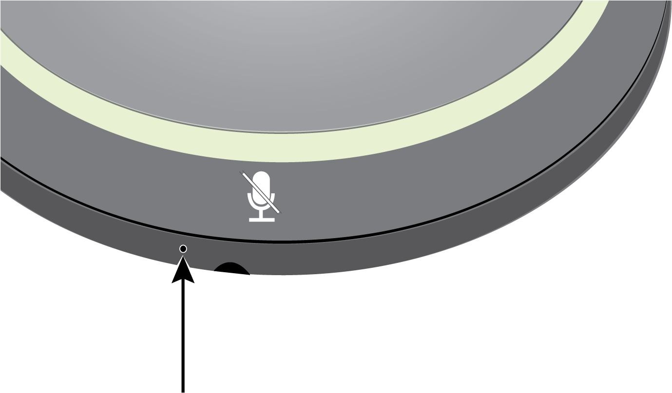The Reset Button Is Located Inside A Small Hole In - Subwoofer (1400x828), Png Download