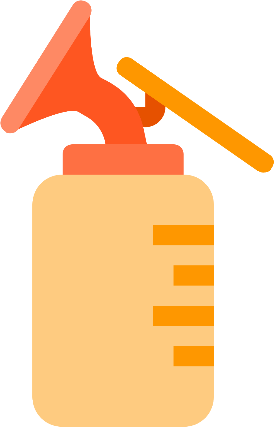 Pump Icon - Breast Pump Icon Png (1600x1600), Png Download