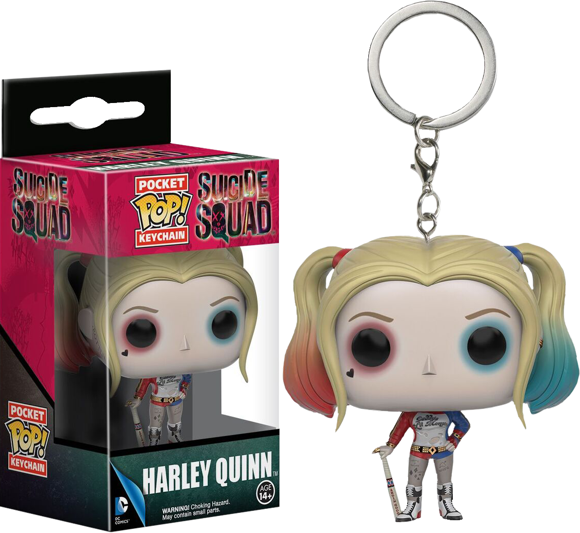 Suicide - Harley Quinn Pocket Pop (1131x1040), Png Download