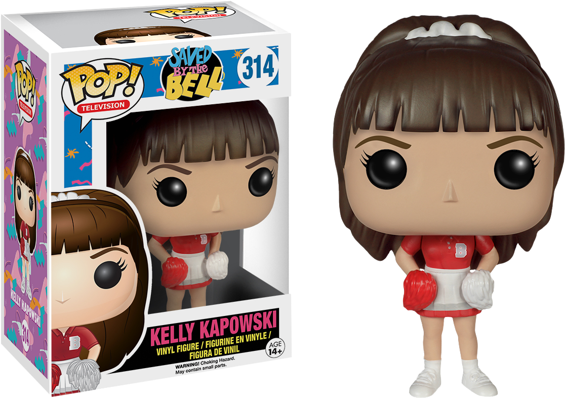 Kelly Kapowski Pop Vinyl Figure - Saved By The Bell Funko Pop (1200x857), Png Download