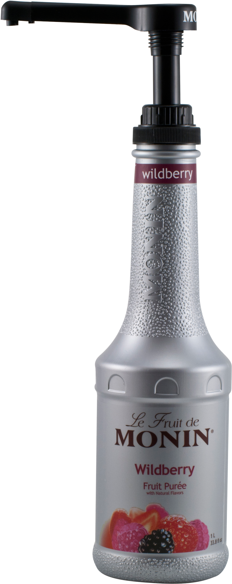 Read Label Notice - Monin Pump For Puree Bottle (1024x2048), Png Download