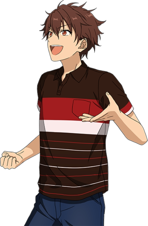 Chiaki Morisawa Full Render - Cartoon (476x728), Png Download