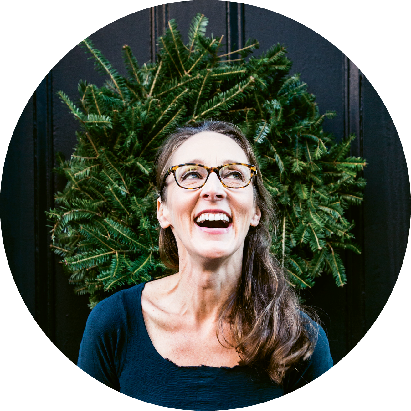 Decking The Halls With Tara Guérard - Christmas Tree (1313x1313), Png Download