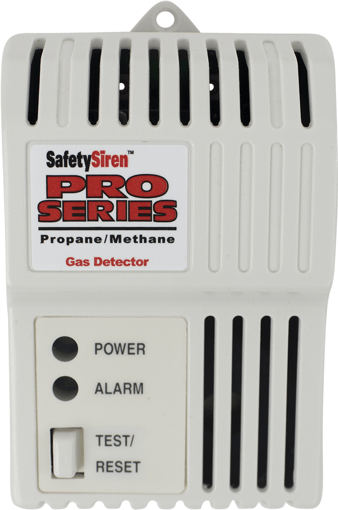 Safety Siren Propane Methane Gas Detector - Family Safety Products 8910011 Safety Siren Combination (1000x1000), Png Download