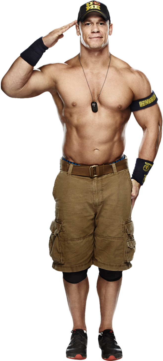 John Cena Png素材- Ww (658x1455), Png Download