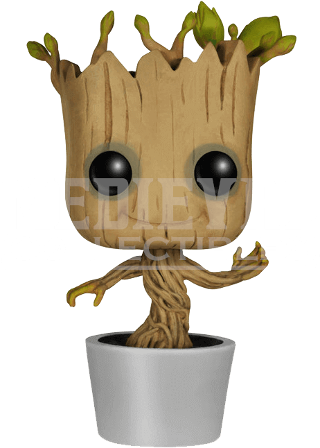 Guardians Of The Galaxy Dancing Groot Pop Figure - Funko Pop Guardians Of The Galaxy Dancing Groot Bobble (659x659), Png Download