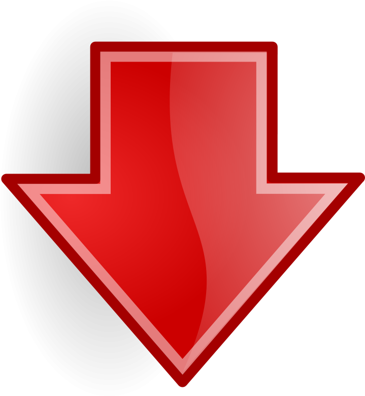 If You Like What You Learned Here And You Want To Learn - Blue Down Arrow Png (718x800), Png Download