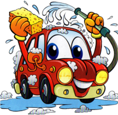 Youth Group Car Wash Fundraiser - Car Wash Cartoon Png (450x450), Png Download