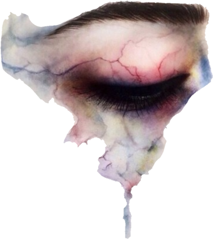 Drowning Eyes (805x1132), Png Download