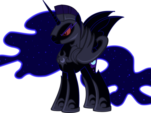 Nebula Clipart Transparent - Princess Luna (640x480), Png Download