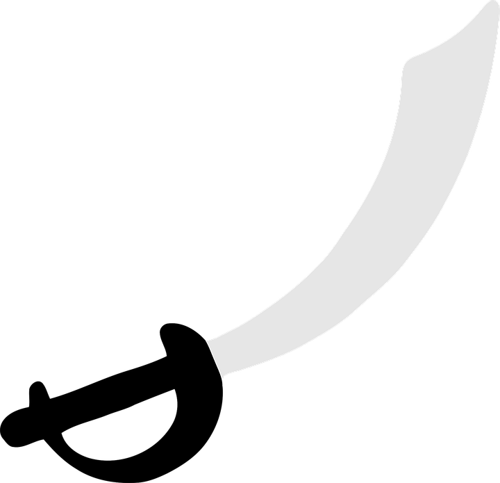 Among The Most Popular Pirate Swords Of All Is The (720x695), Png Download