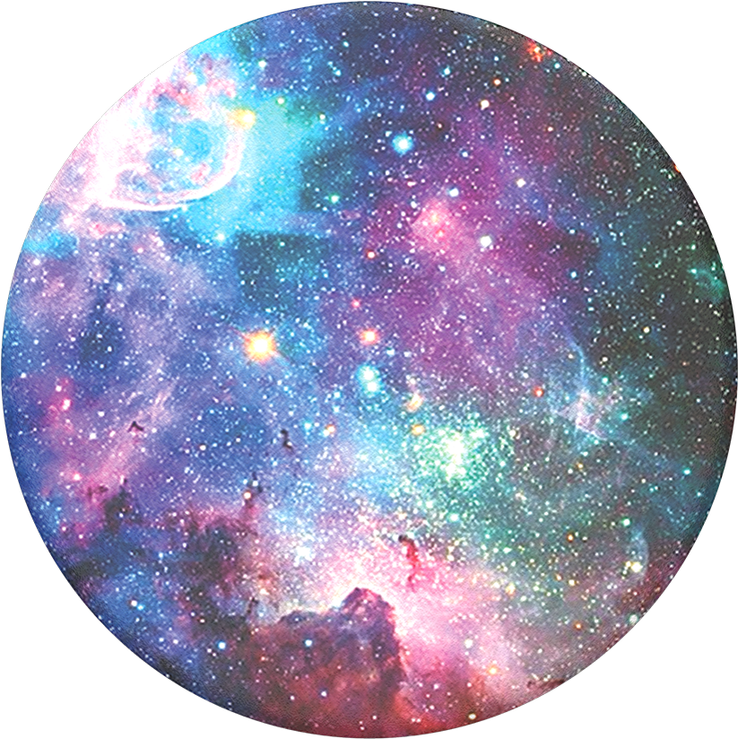 Blue Nebula - Popsockets Blue Nebula (1000x1000), Png Download