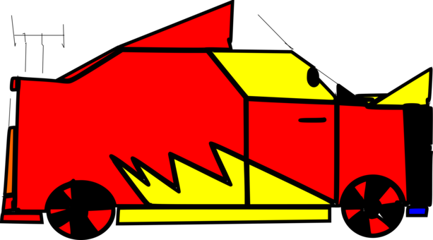 Cartoon Lada Riva Drawing - Drawing (613x340), Png Download