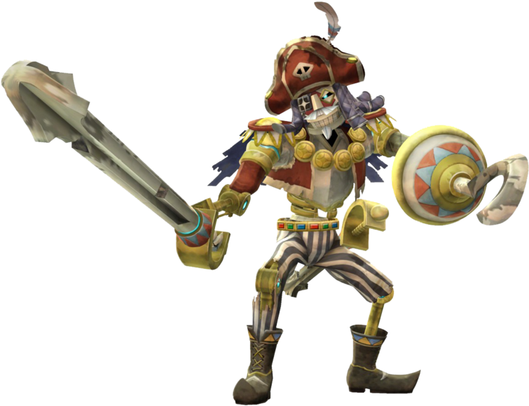 Ld-0025 Servo Pirate Robot - Legend Of Zelda Skyward Sword Mini Bosses (800x600), Png Download