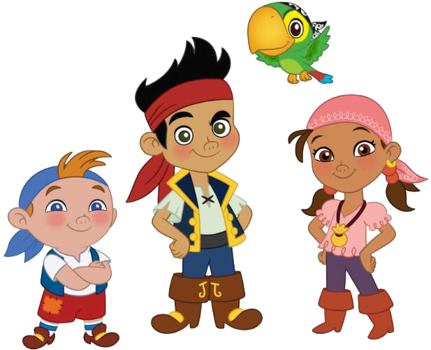 Sword Clipart Jake And The Neverland Pirates - Jake And The Neverland Pirates Png (618x510), Png Download