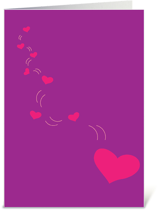 Send This Greeting Card Designed By A Fresh Bunch - Heart (435x429), Png Download