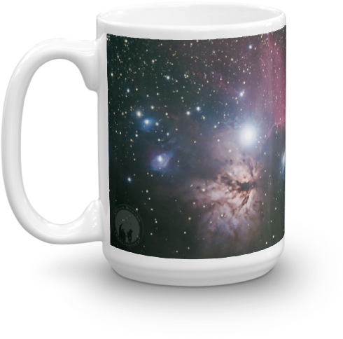 Horsehead And Flame Nebula Mug - Flame Nebula (600x600), Png Download