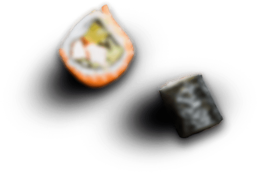 Sushi Rolls Sld 1 - Sushi (597x397), Png Download