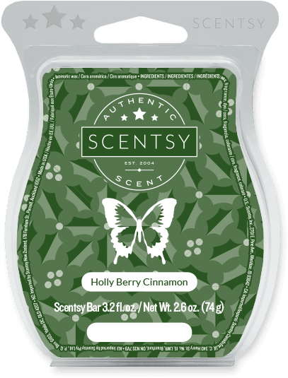 Holly Berry Cinnamon Scentsy (600x600), Png Download
